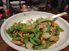 青椒肉汁炒鲜鲍鱼-火宫殿·湘菜小吃·商务宴请·生日聚会(市府店)