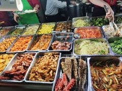 自助取餐区-语言大学-清真食堂