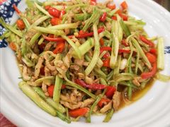小炒水芹菜-茶博府公馆餐厅