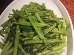 清炒空心菜-绿茶餐厅(蓝色港湾店)