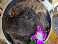 巴掌大毛肚-王婆乔鲜鱼自助火锅(蜀汉路店)