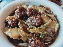 白菜烧丸子-静莲斋素食(慈云寺店)