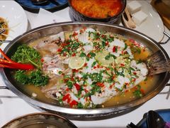 椒柠蒸鲈鱼-荷花泰菜(东方新天地店)