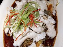 葱椒鲈鱼-绿茶餐厅(天津天河城店)