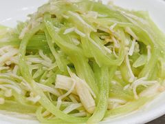 莴笋金针菇-红灯笼龙凤饭店(宁波老字号店)