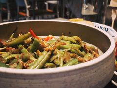 豆角丝炒肉拌转百刀-日上三甘(三里屯店)