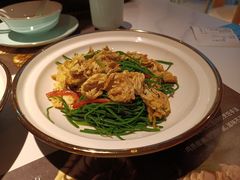新疆沙葱炒鹅蛋-阿娜尔·新疆菜(宜家荟聚中心店)