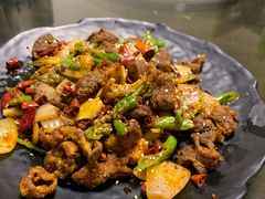 干煸肥肠-土桥手掌鸡·26年灌县老味道(都江堰店)
