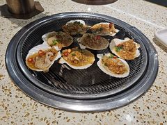 -泰白海鲜烧烤 丹东黄蚬子