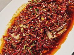 秘制蒜爆海鲈鱼-花锦堂·隐庐