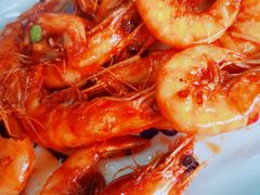 油焖大虾-1910老鲁味海鲜·戳子肉·青岛菜(金沙滩店)