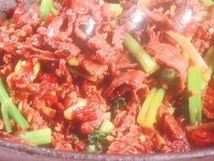 生炒黄牛肉-萬家灯火·私房湘菜·22年老手艺(南岭大道店)