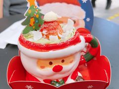 圣诞老人抹茶巧克力杯子蛋糕-多乐之日(华贸天地店)