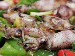 爆炒鱿鱼-星奇缘·海鲜餐厅(东山美食地标店)