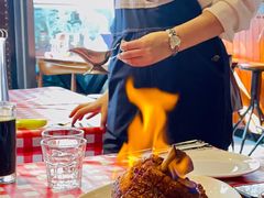 火焰猪肘-1886德国汽车餐厅(外滩十六铺码头店)