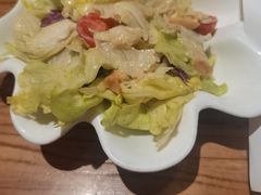 -东来菜馆•手抓海鲜家常菜•海鲜锅贴(鸽子窝店)