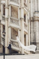 欧美时尚-巴黎婚纱摄影工作室