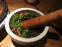 擂辣椒皮蛋拌茄子-炊烟小炒黄牛肉(东庆街店)