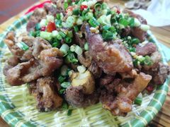 椒盐大块猪手-杨厝六十六农庄农舍(杨厝路店)