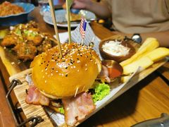 超级牛肉汉堡-SUPER BOWL 超级碗披萨(崂山丽达店)