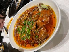 水煮牛肉-臻宝中餐厅·大连菜·海鲜·融合菜(大连一方城堡豪华精选酒店)