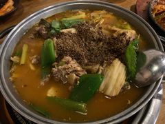 脊骨土豆汤-包装马车·韩国料理·포장마차