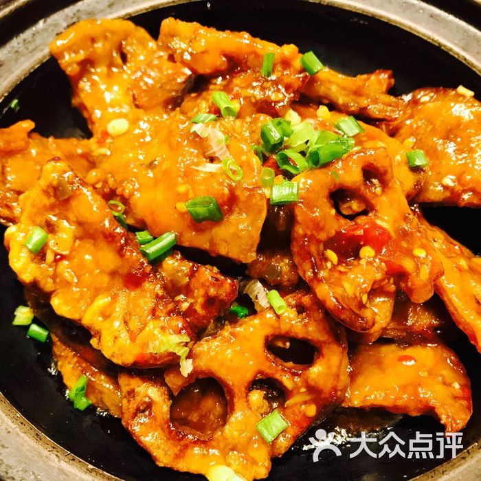 石上百味鱼香肉沫藕夹图片-北京南京菜/家常菜-大众点评网