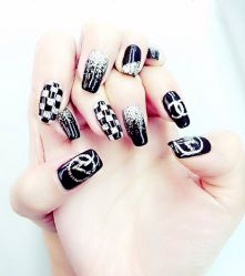 9／8小余大師級的傑作，超讚！！！-娃娃美甲wawa nail salon