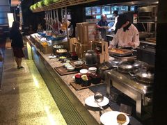 自助取餐区-上海锦江汤臣洲际大酒店壹阶层