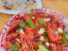 香辣小龙虾-小竹签烤肉纸包鱼小龙虾(唐韵路店)