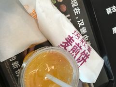 培根麦煎饼+阳光橙-麦当劳(静安寺店)