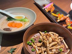 鸡枞油炒手工面-菩提素素食餐厅(晶郦馆店)