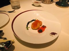 三文鱼子松露煎带子-天龙轩(香港丽思卡尔顿酒店)