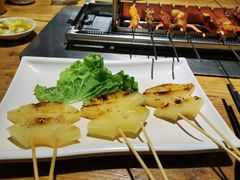 烤菠萝-悦屋老板娘的烤肉店(紫薇田园店)