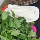 再下羊血和羊杂，来过的朋友都给好评