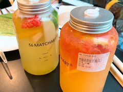 -36抹茶·千层与鲜果茶(欢乐海岸店)