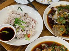 鲜鱿鱼-潮粥馆(长江花园店)