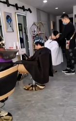 -ONE·男士国潮·美式渐变·理发馆·BARBER SHOP