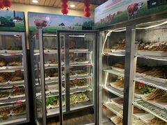 自助取餐区-拈签一笑黄牛肉辣卤串串