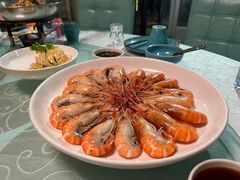 白灼基围虾-月枫江南小馆(绿地缤纷广场店)