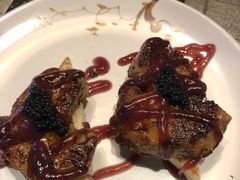 法式黑鱼籽煎鹅肝-仙桐吉宴铁板烧·精致料理