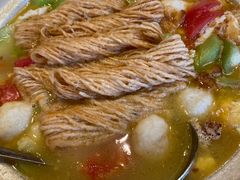 丝瓜鱼丸炖馓子-永安鱼庄·镇江菜(三店纬五路店)