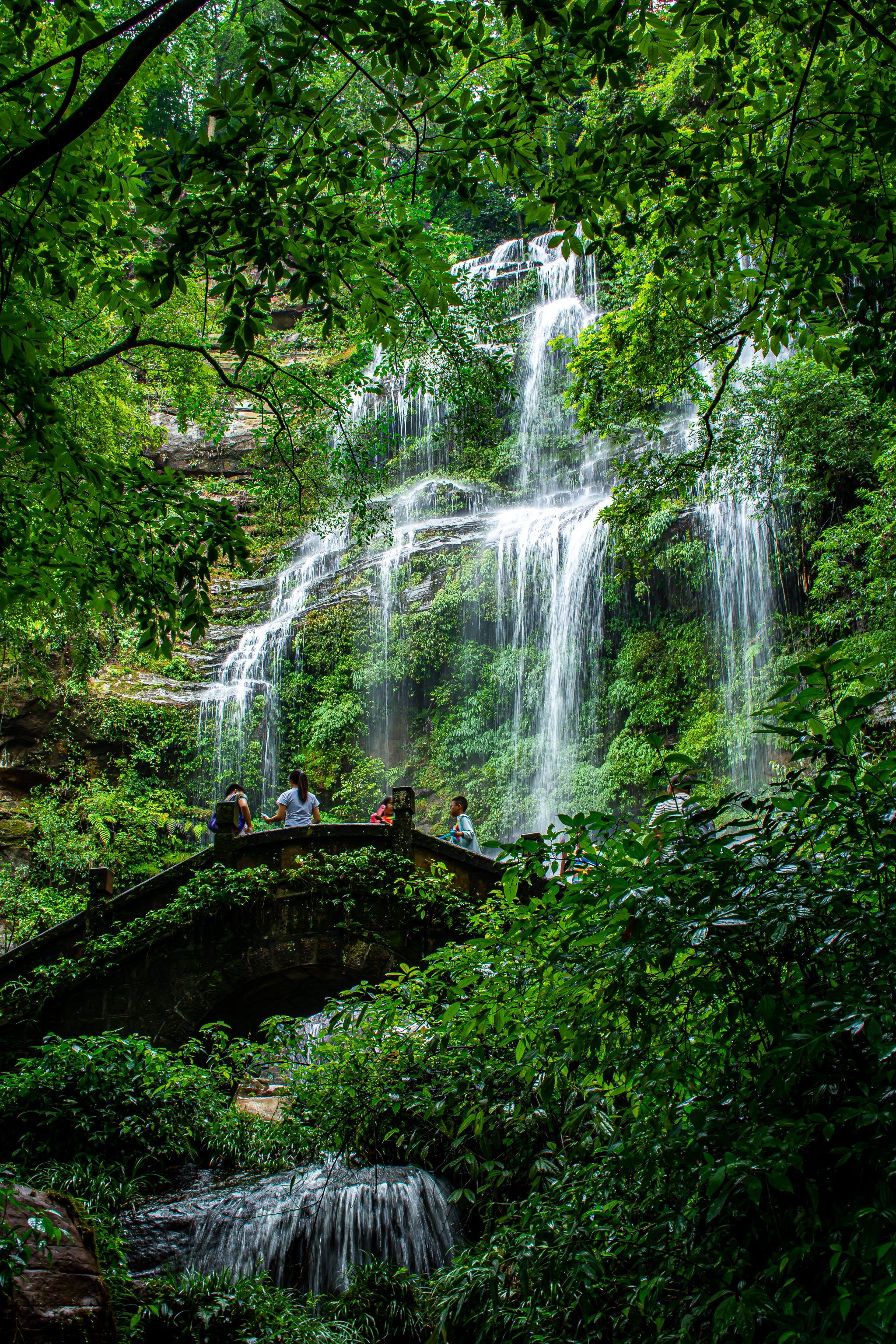 邛崃天台山,瀑布徒步好去处!🚶‍♂
