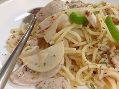 德式白肠鸡肉意面-隅cafe(傅厚岗店)