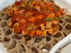 西红柿浇汁莜面-西贝(东城万达广场店)