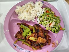 芹菜红烧带鱼-清华大学-紫荆园餐厅