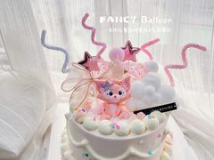 -卡比儿童蛋糕·心意定制·低脂零卡糖动物奶油FancyBALLOON(滨海店)