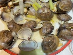 葱姜炒花蛤-渔民船说·北塘海鲜·天津菜·海肠捞饭(北塘古镇店)