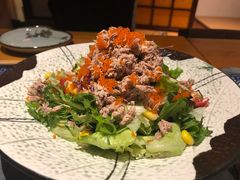 熟金枪鱼沙拉-久喜番和牛烧肉酒场(北辰三角洲店)