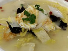 煎蛋白菜汤-国强手抓(西夏区店)